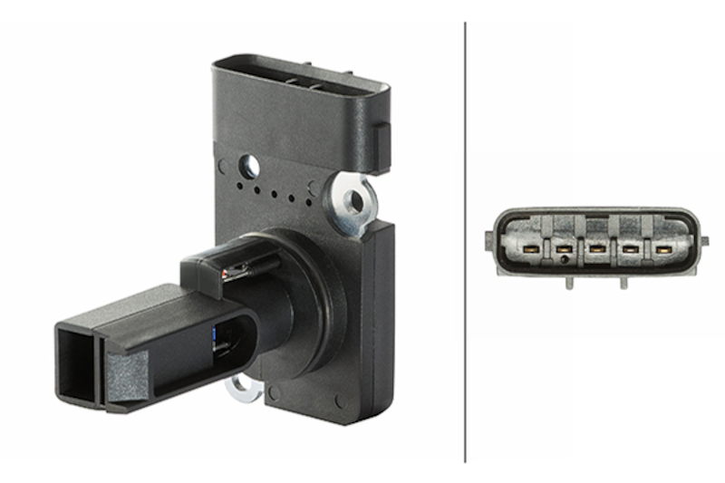 HELLA Mass Air Flow Sensor 358095931