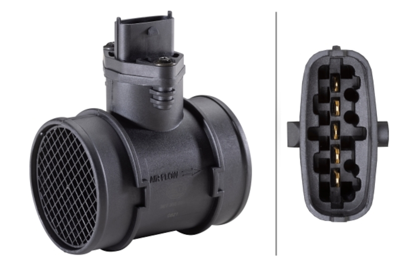HELLA Mass Air Flow Sensor 358095941