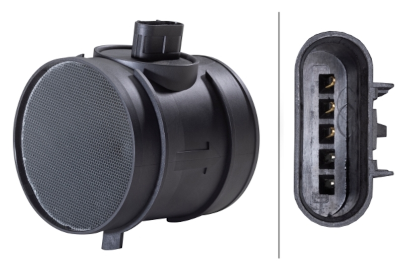 HELLA Mass Air Flow Sensor 358095961