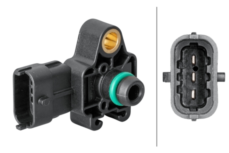 HELLA Turbocharger Boost Sensor 358152091