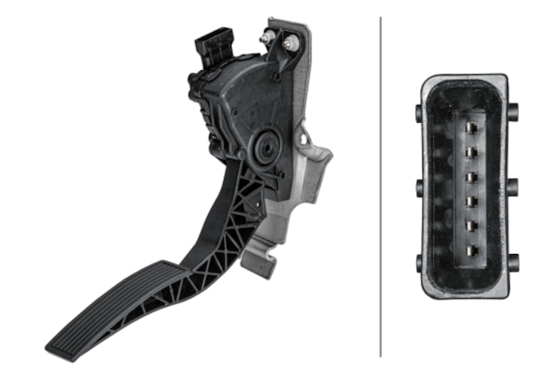 HELLA Accelerator Pedal Sensor 358156001