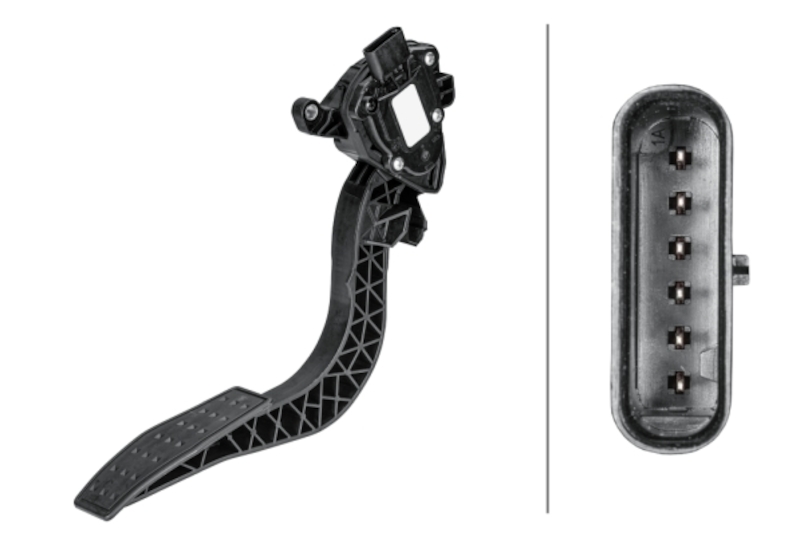 HELLA Accelerator Pedal Sensor 358156031