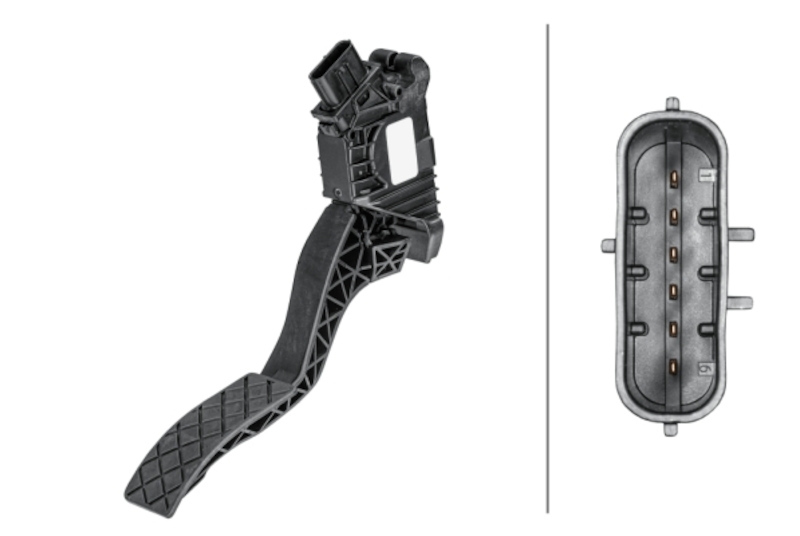 HELLA Accelerator Pedal Sensor 358156271