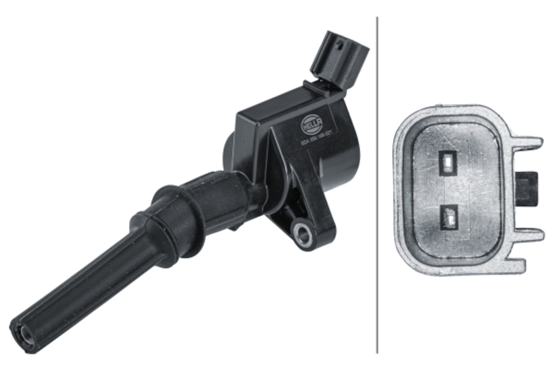 HELLA Direct Ignition Coil 358168321