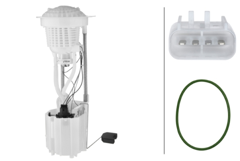 HELLA Fuel Pump and Sender Assembly 358300281
