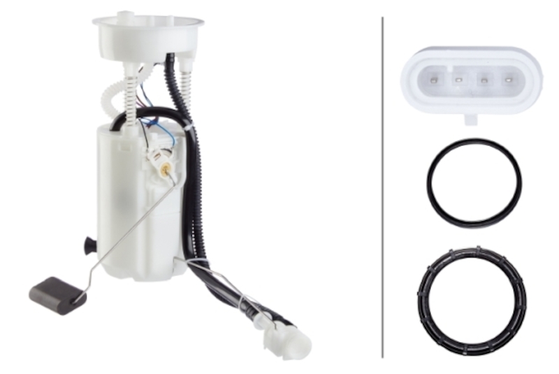 HELLA Fuel Pump and Sender Assembly 358300431