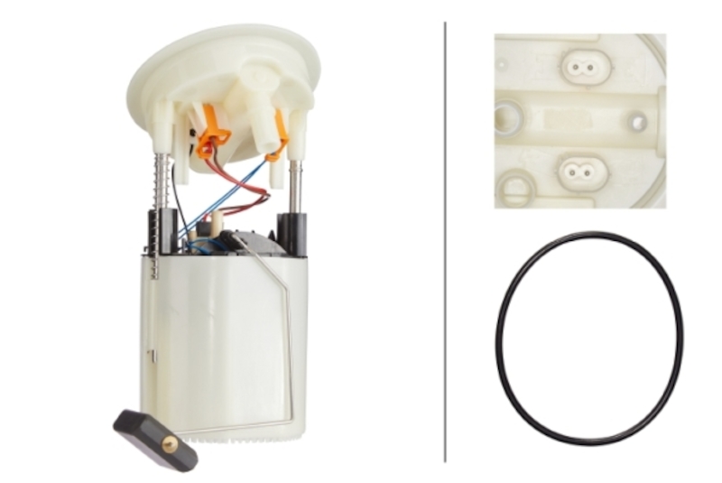 HELLA Fuel Pump and Sender Assembly 358300581