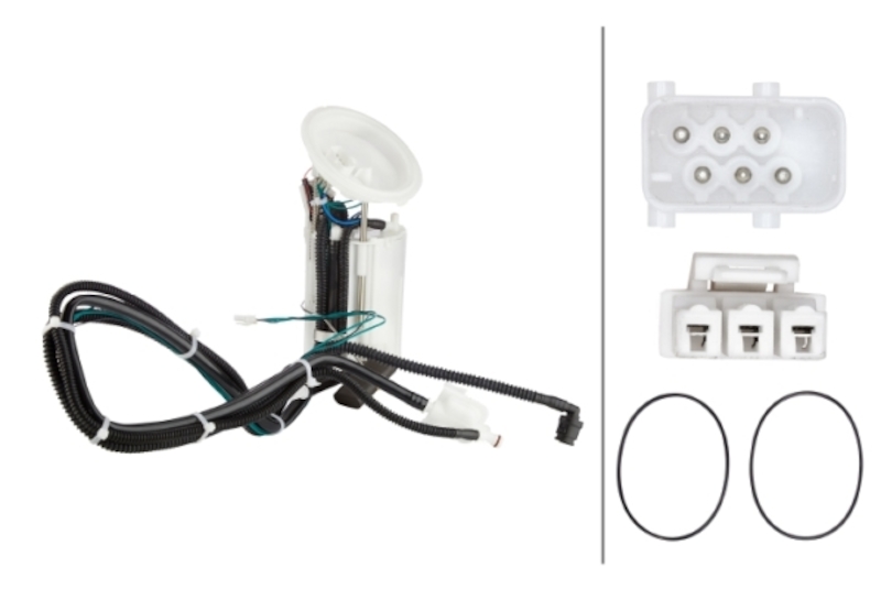 HELLA Fuel Pump and Sender Assembly 358300701