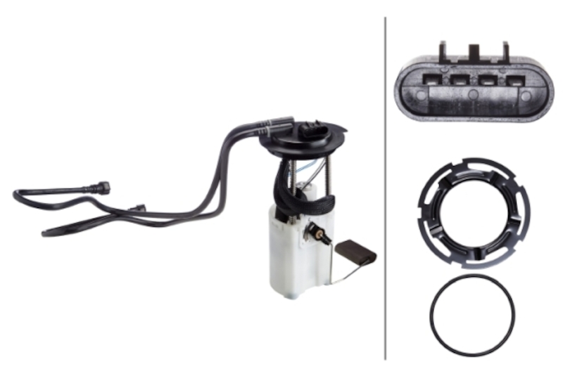 HELLA Fuel Pump and Sender Assembly 358300841