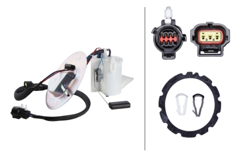 HELLA Fuel Pump and Sender Assembly 358301431