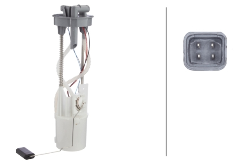 HELLA Fuel Pump and Sender Assembly 358302231