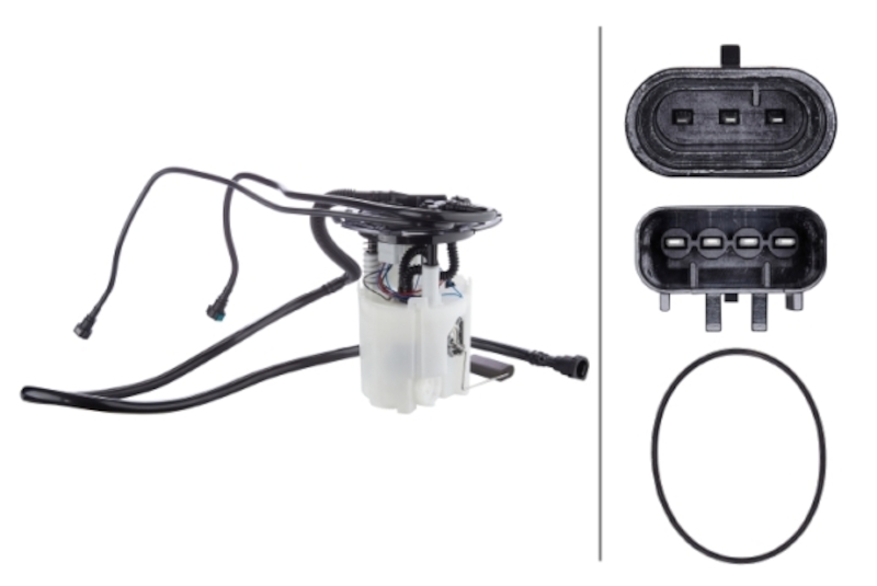 HELLA Fuel Pump and Sender Assembly 358302371