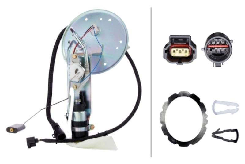 HELLA Fuel Pump and Sender Assembly 358302401