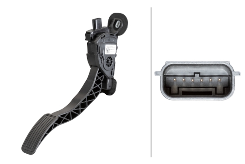 HELLA Accelerator Pedal Sensor 933370701
