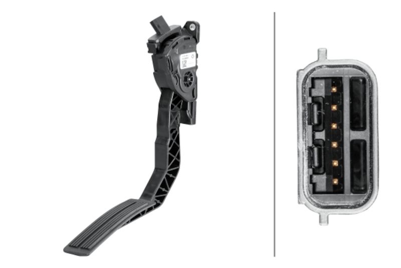 HELLA Accelerator Pedal Sensor 933966691