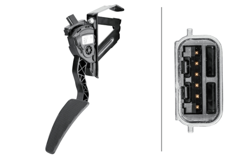HELLA Accelerator Pedal Sensor 933966741