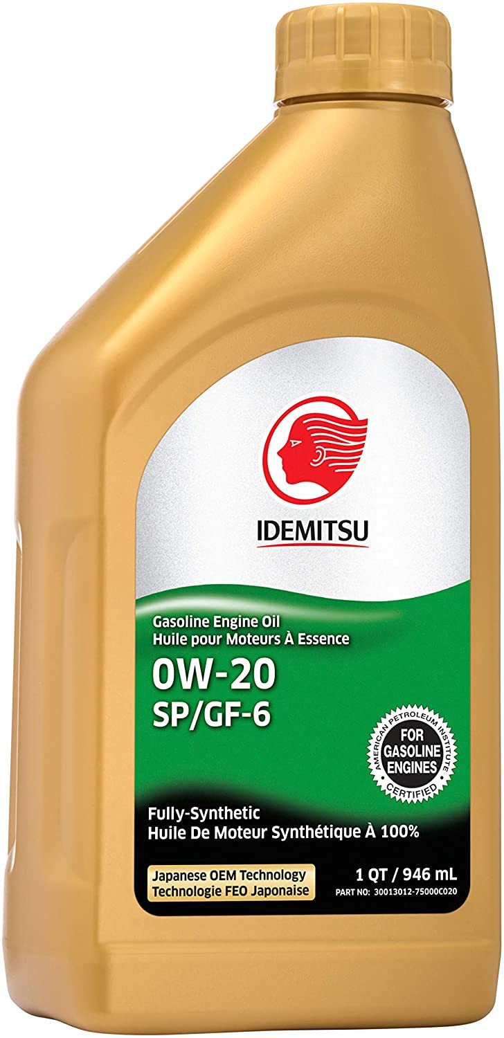 IDEMITSU FULL SYN 0W20 1 QUART