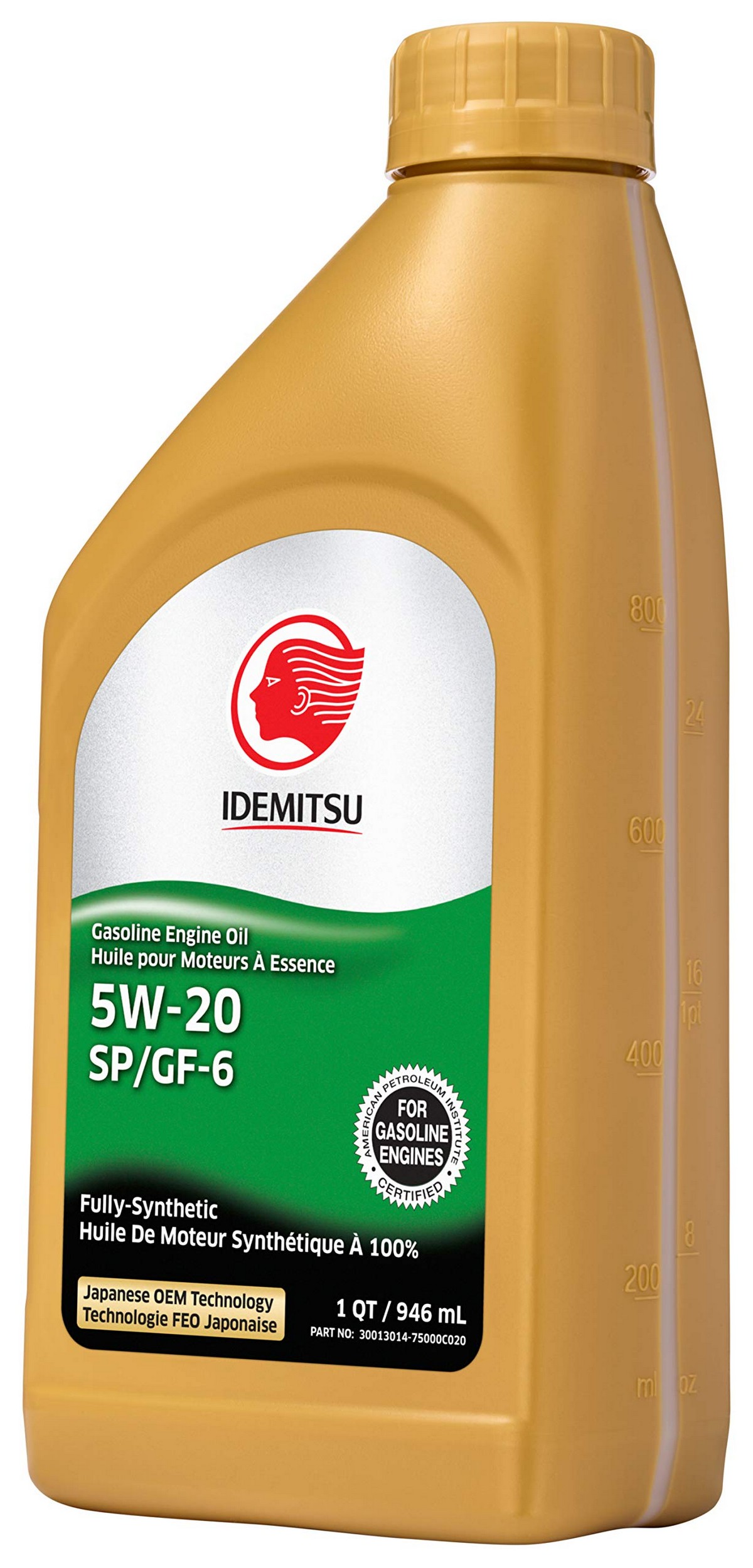 IDEMITSU FULL SYN 5W20 1 QUART