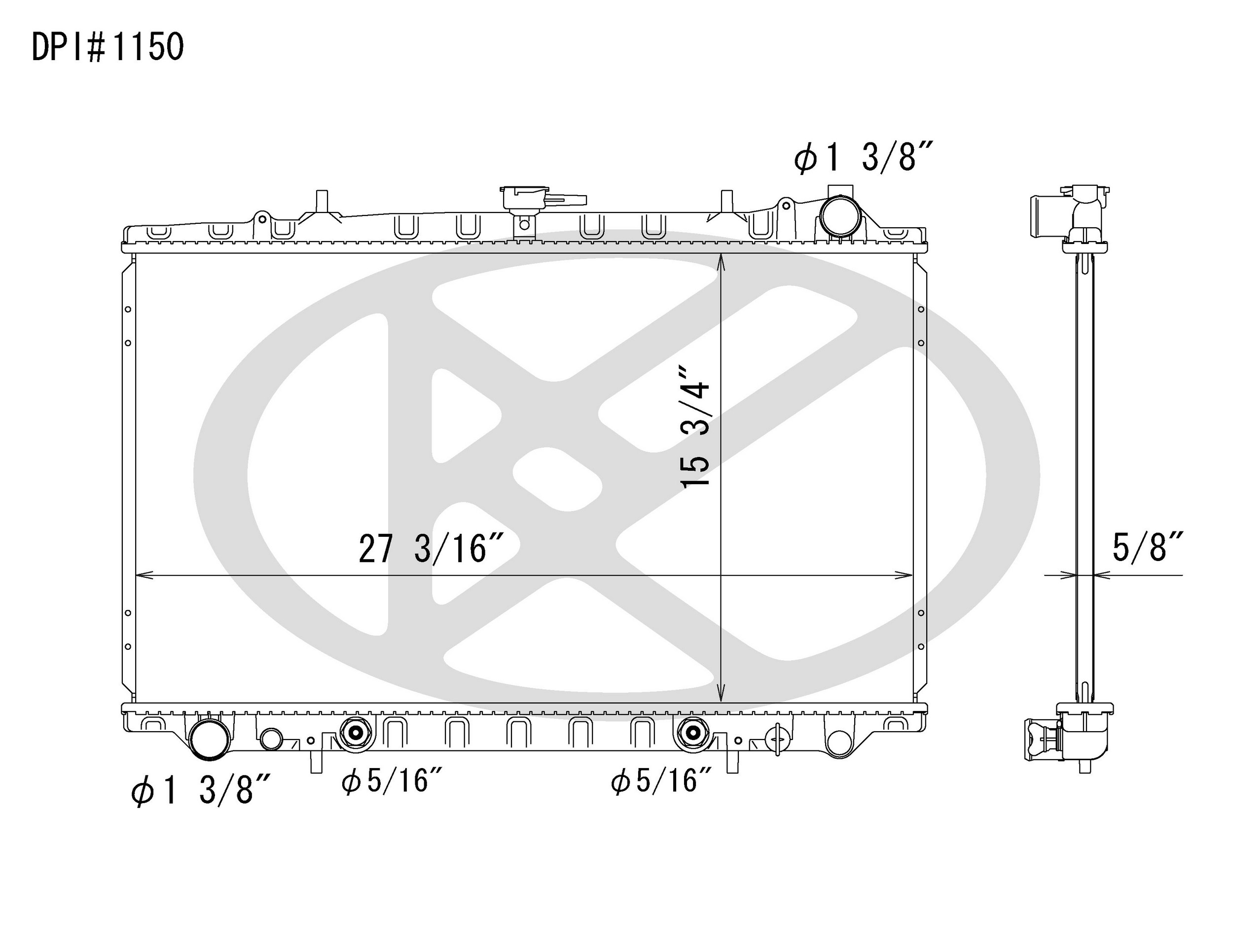 Koyorad Radiator A1150