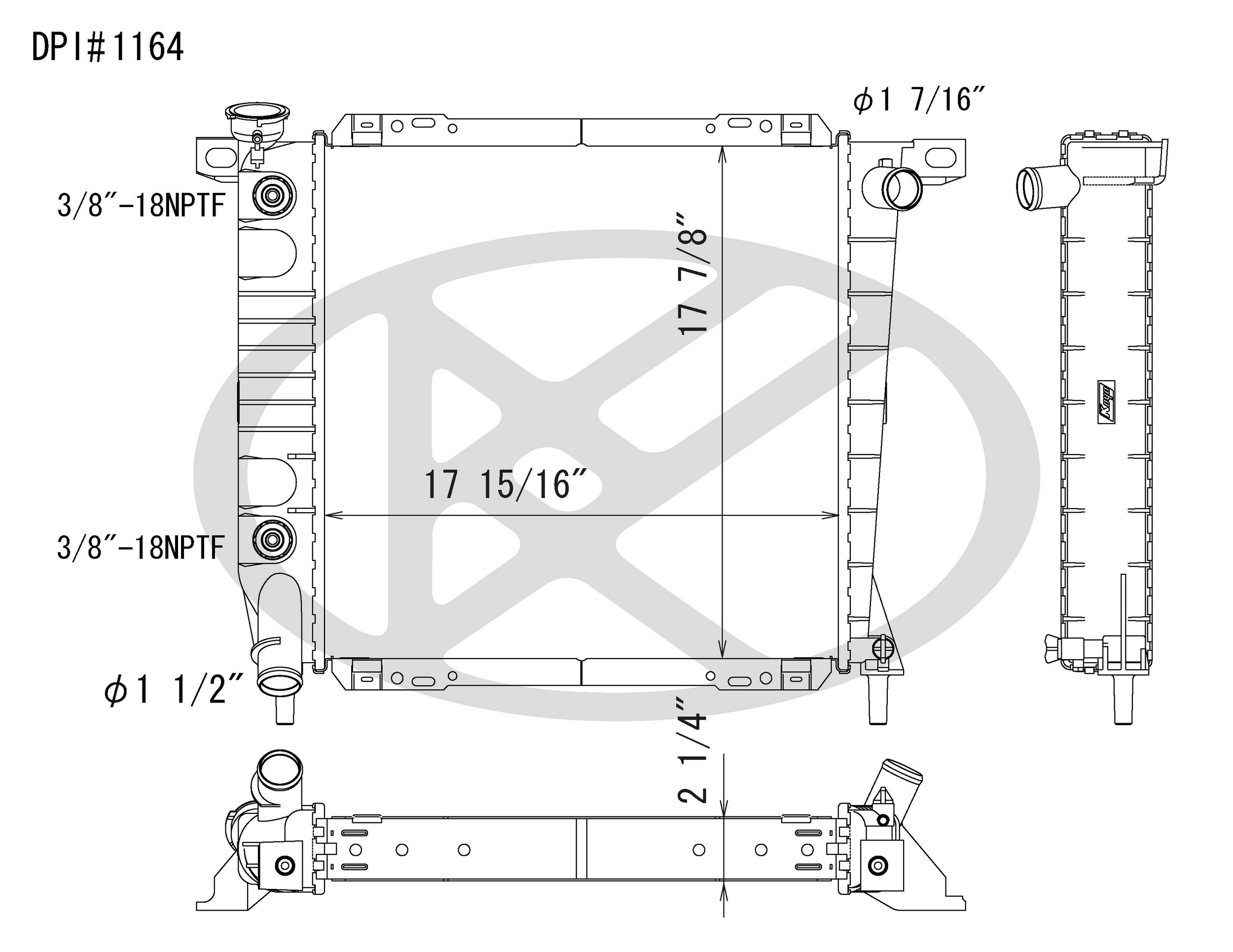 Koyorad Radiator A1164