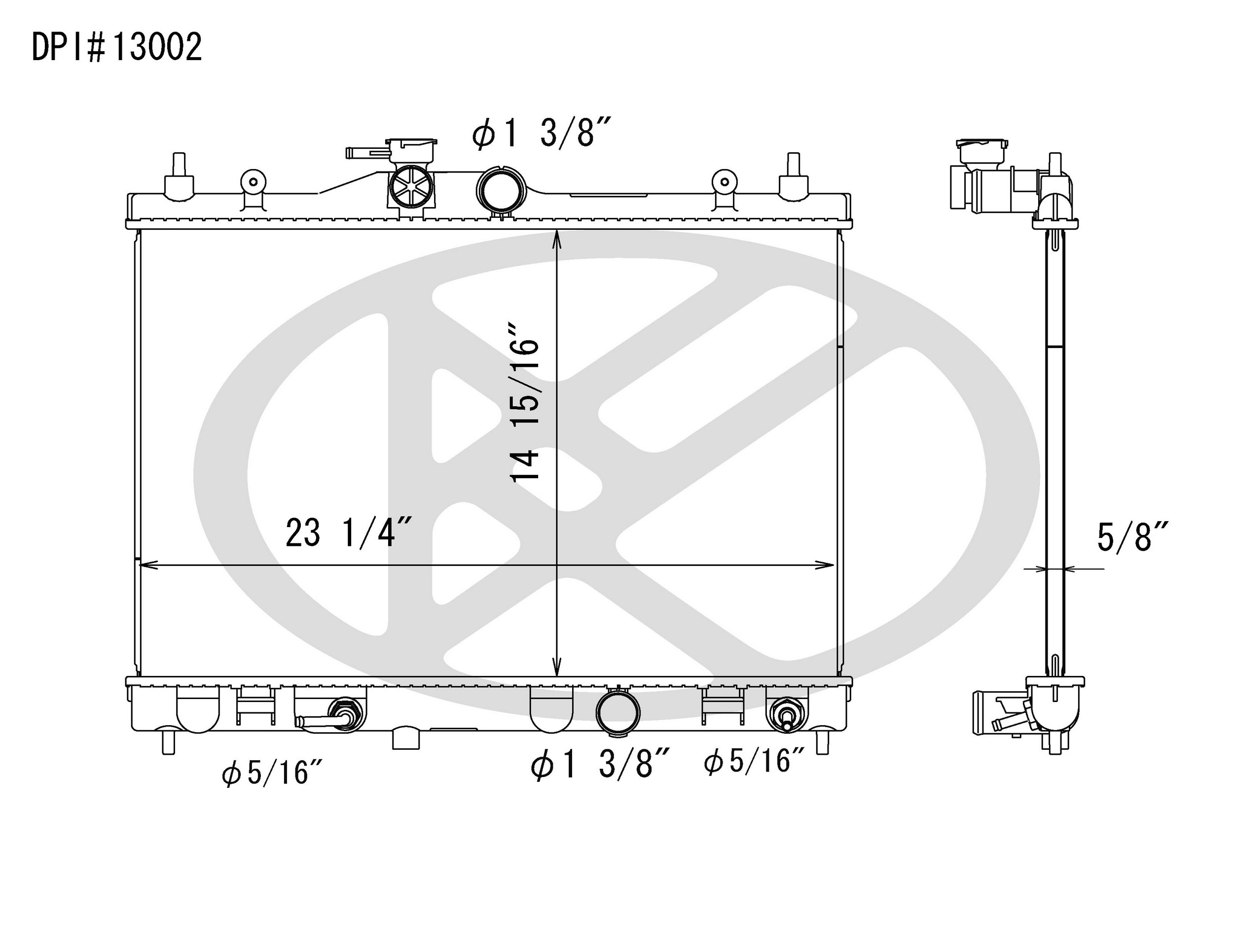 Koyorad Radiator A13002