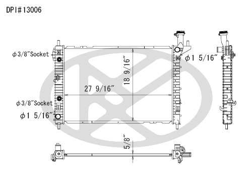 Koyorad Radiator A13006