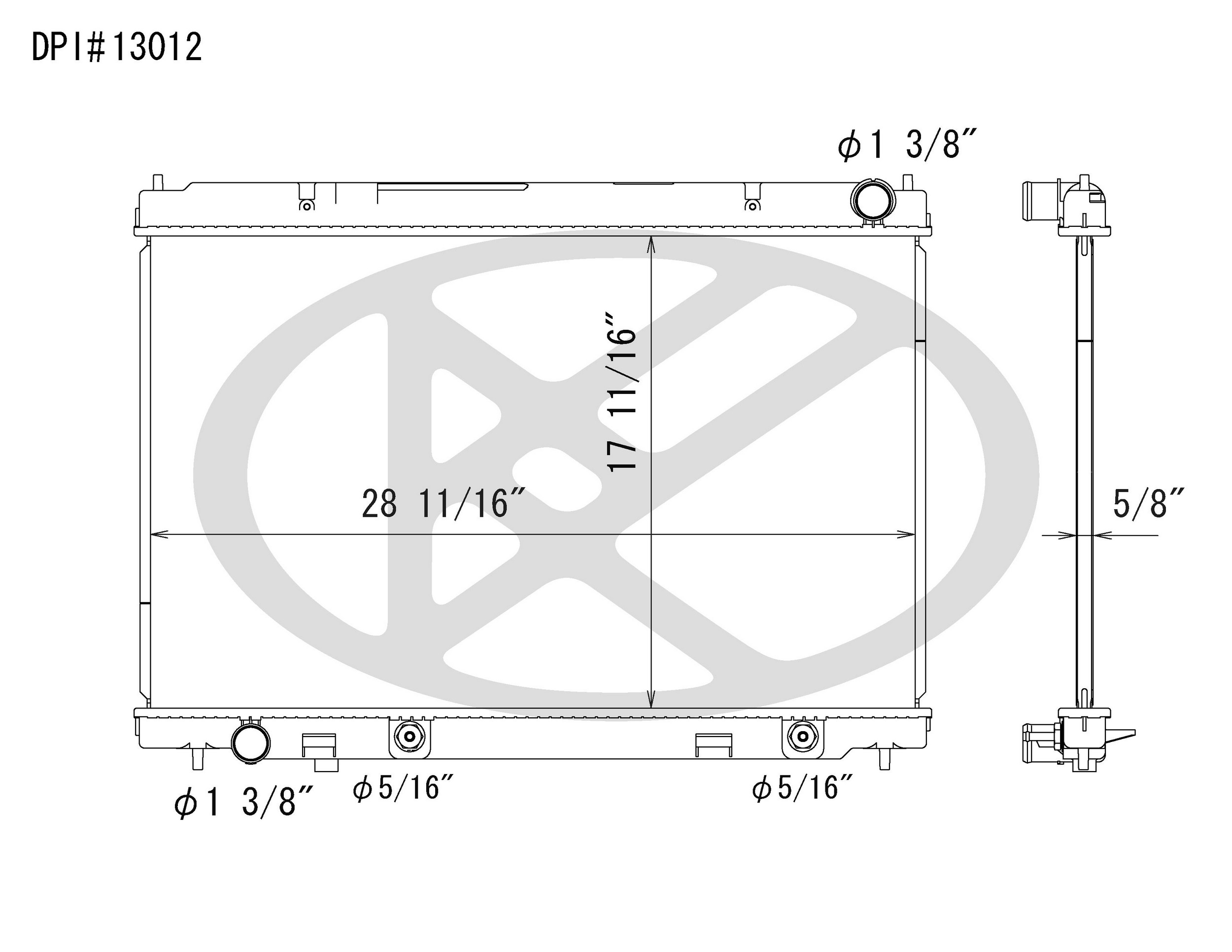 Koyorad Radiator A13012