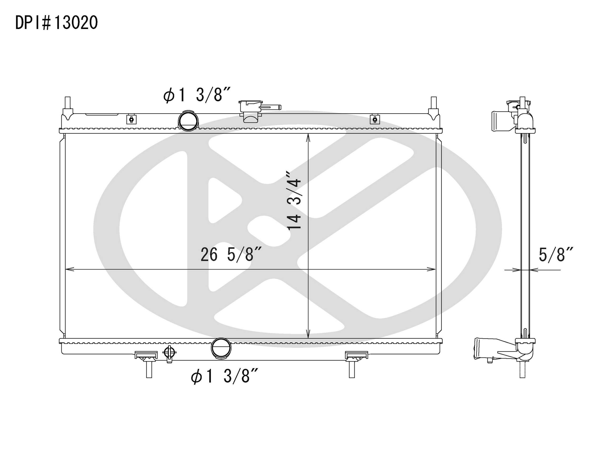 Koyorad Radiator A13020