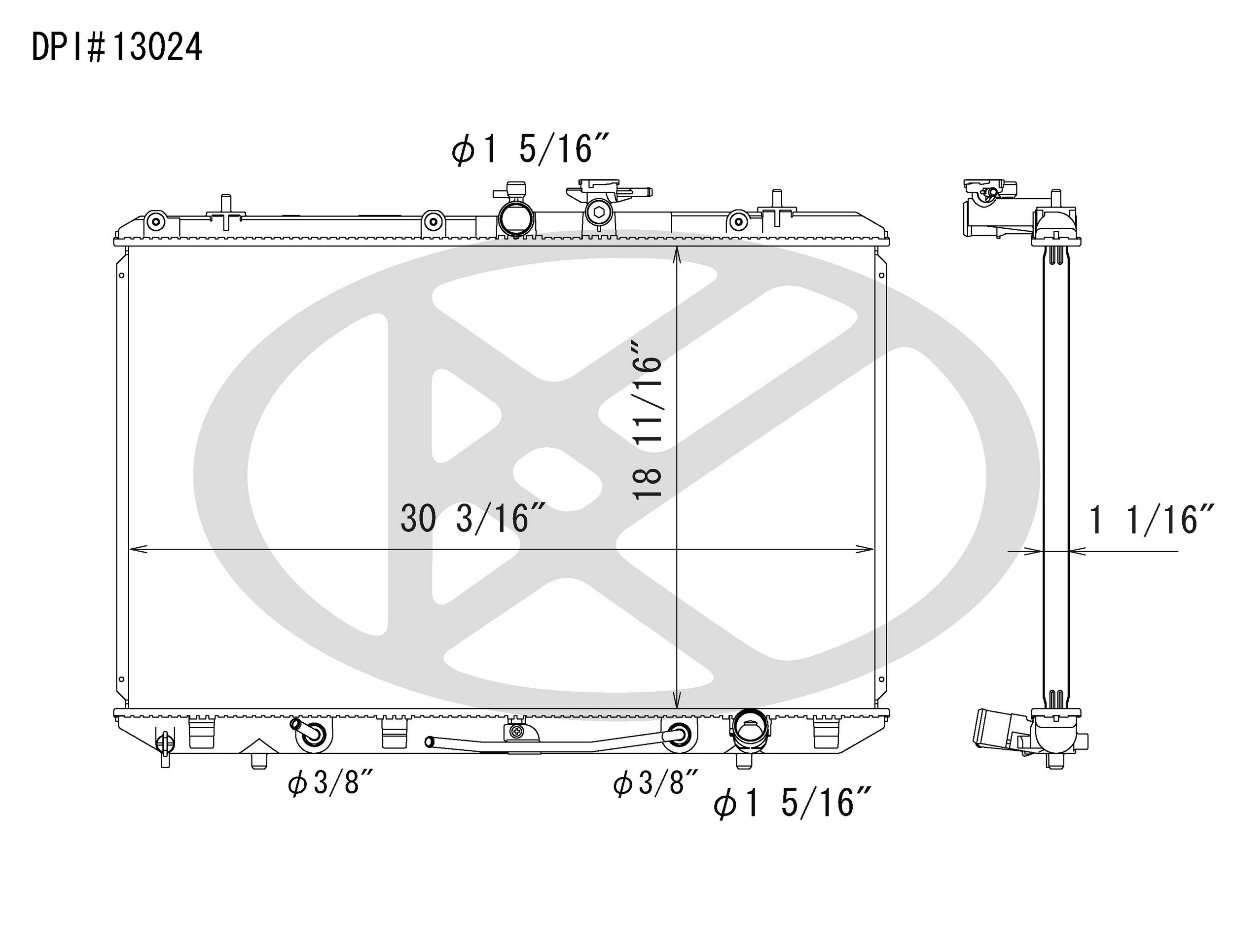Koyorad Radiator A13024