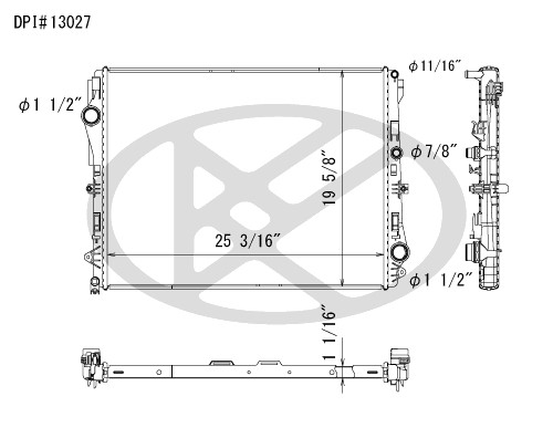 Koyorad Radiator A13027