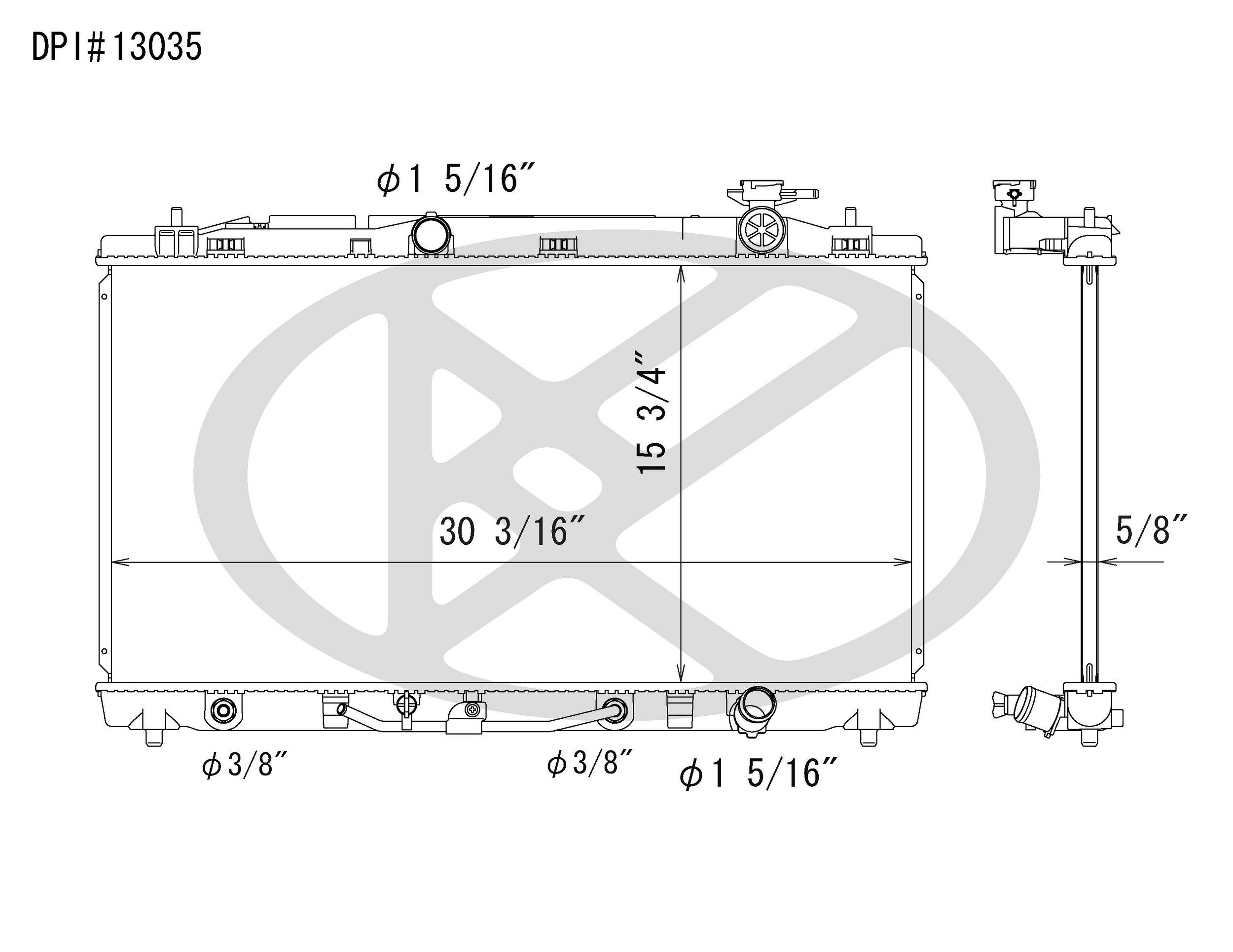 Koyorad Radiator A13035
