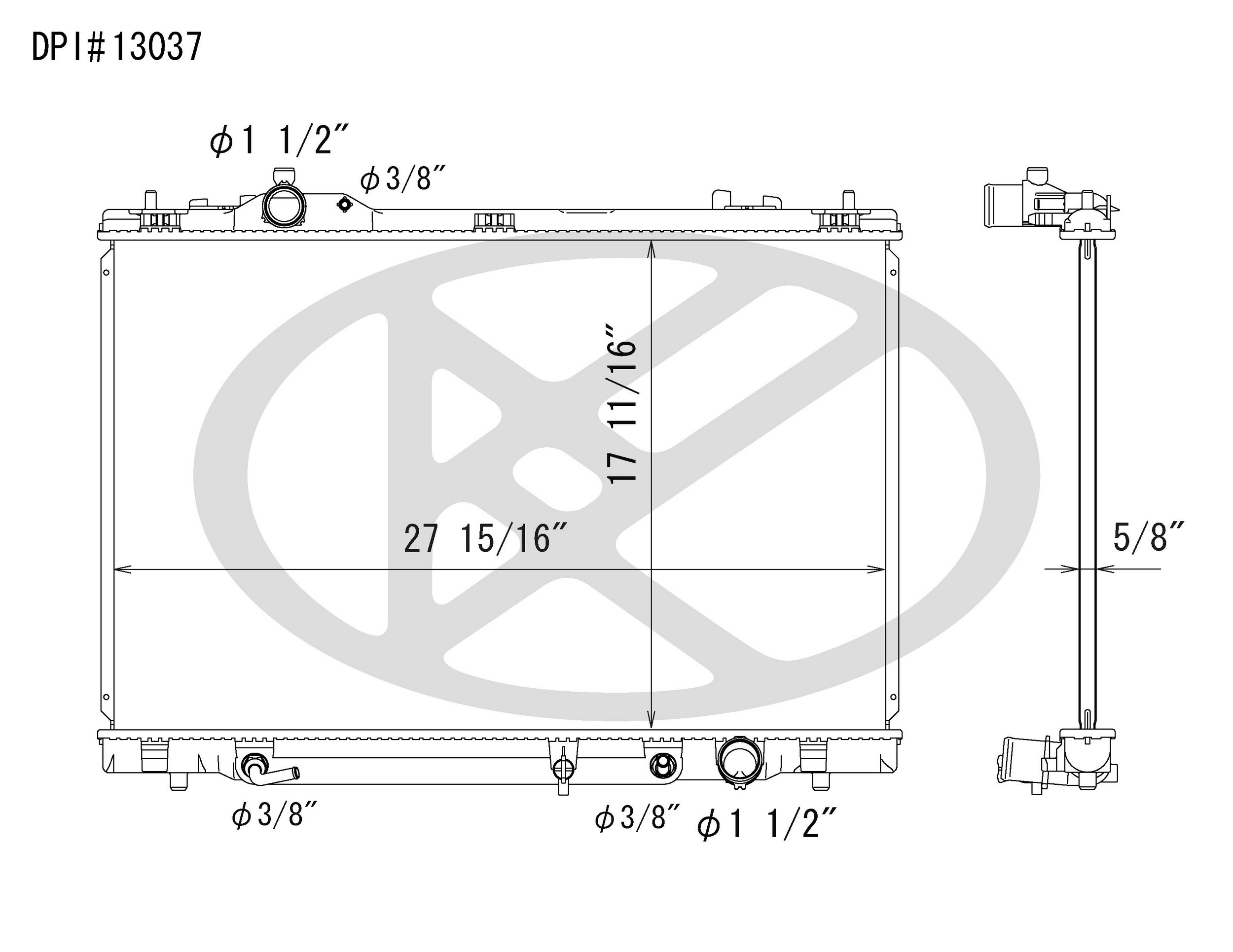 Koyorad Radiator A13037
