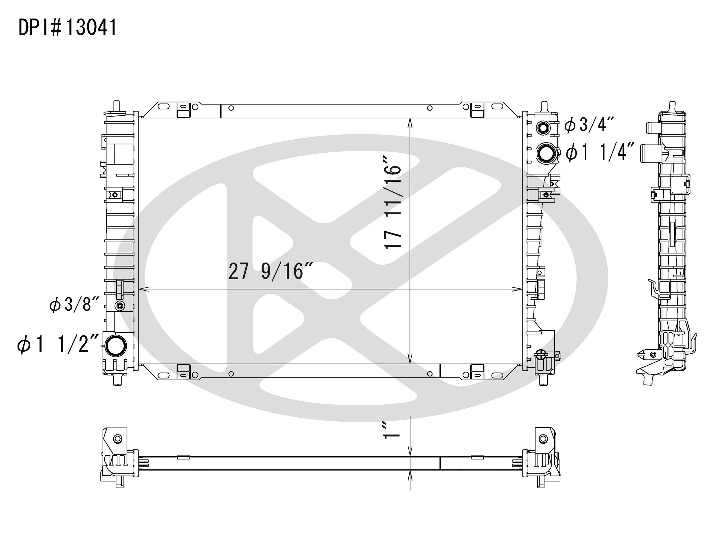 Koyorad Radiator A13041