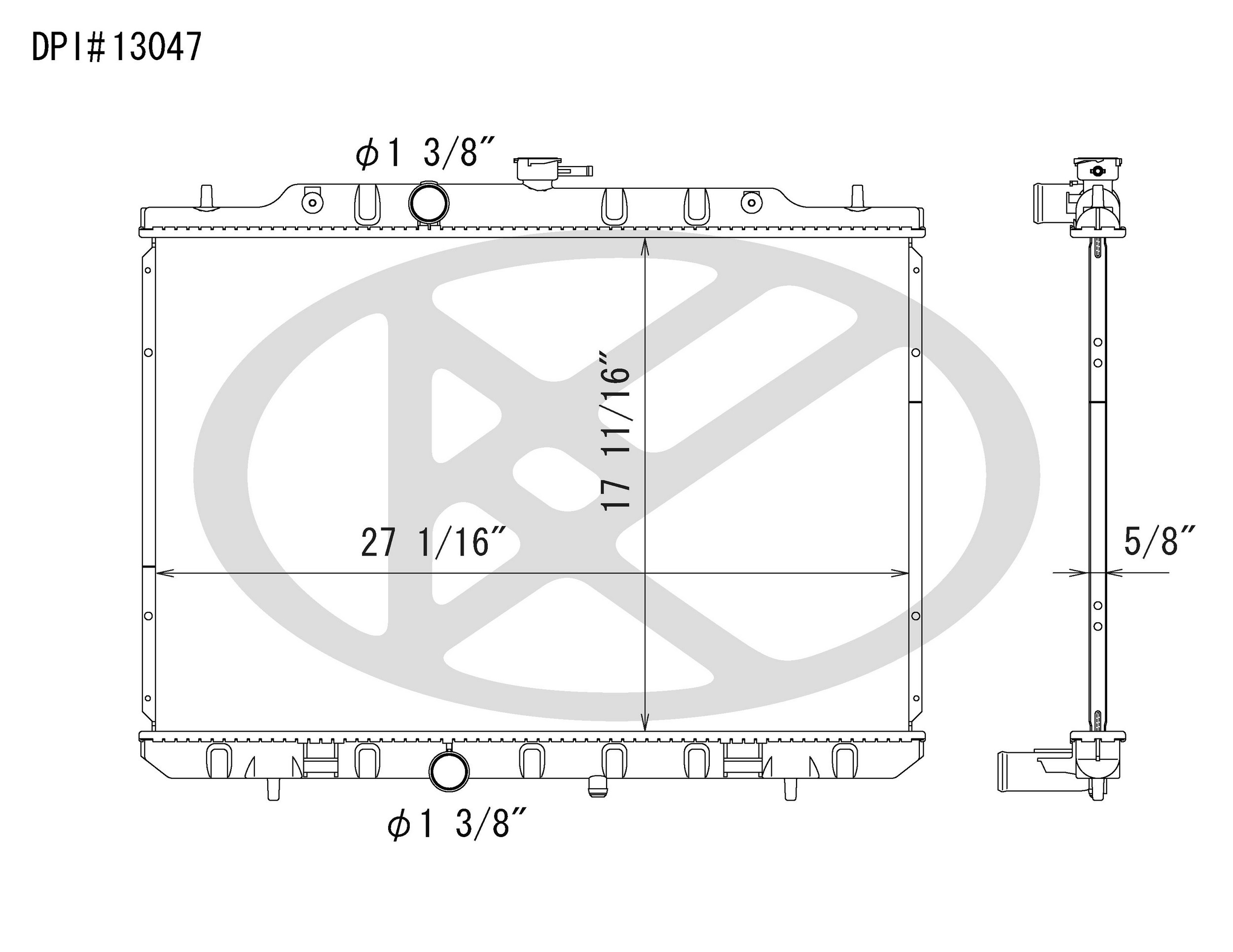 Koyorad Radiator A13047