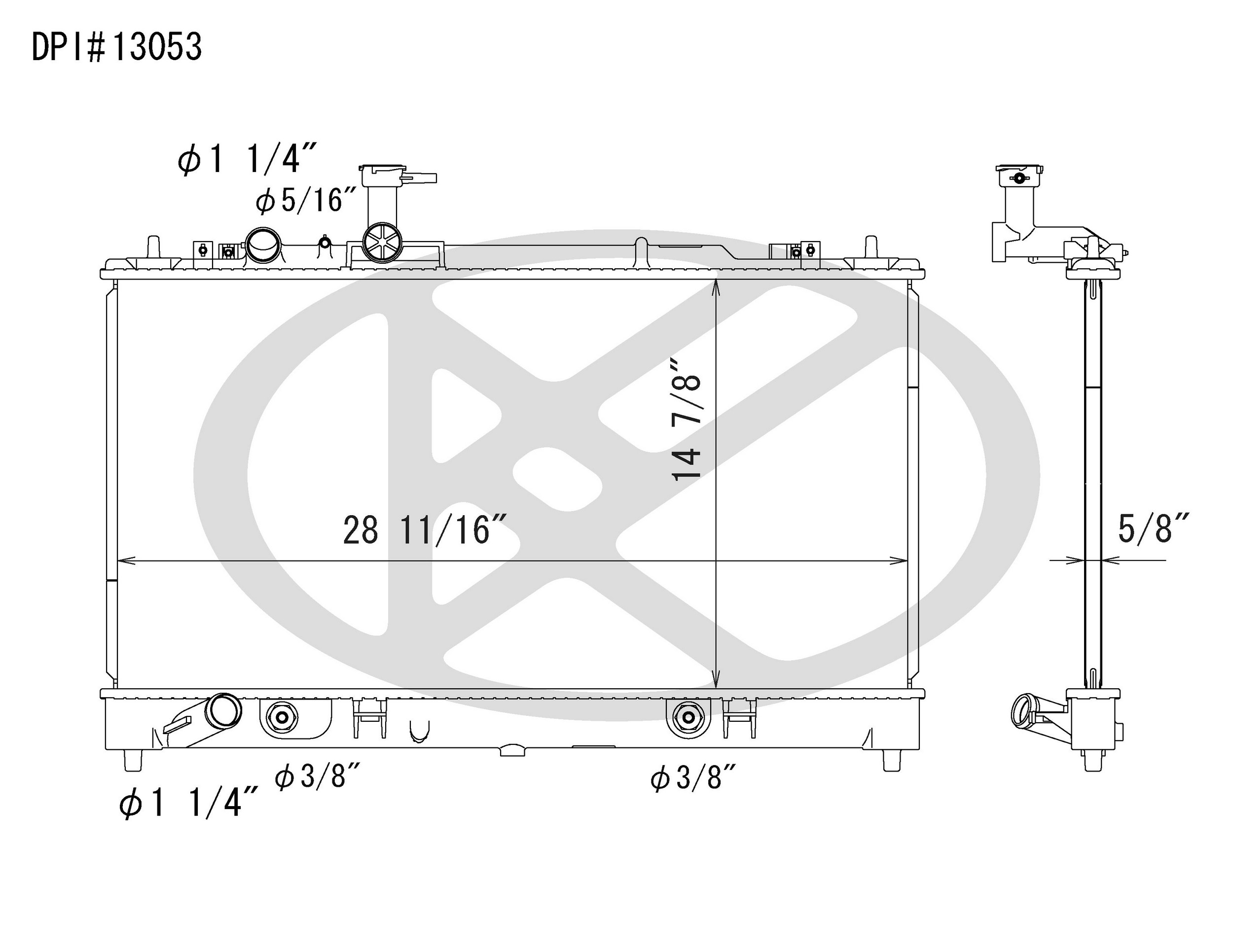 Koyorad Radiator A13053