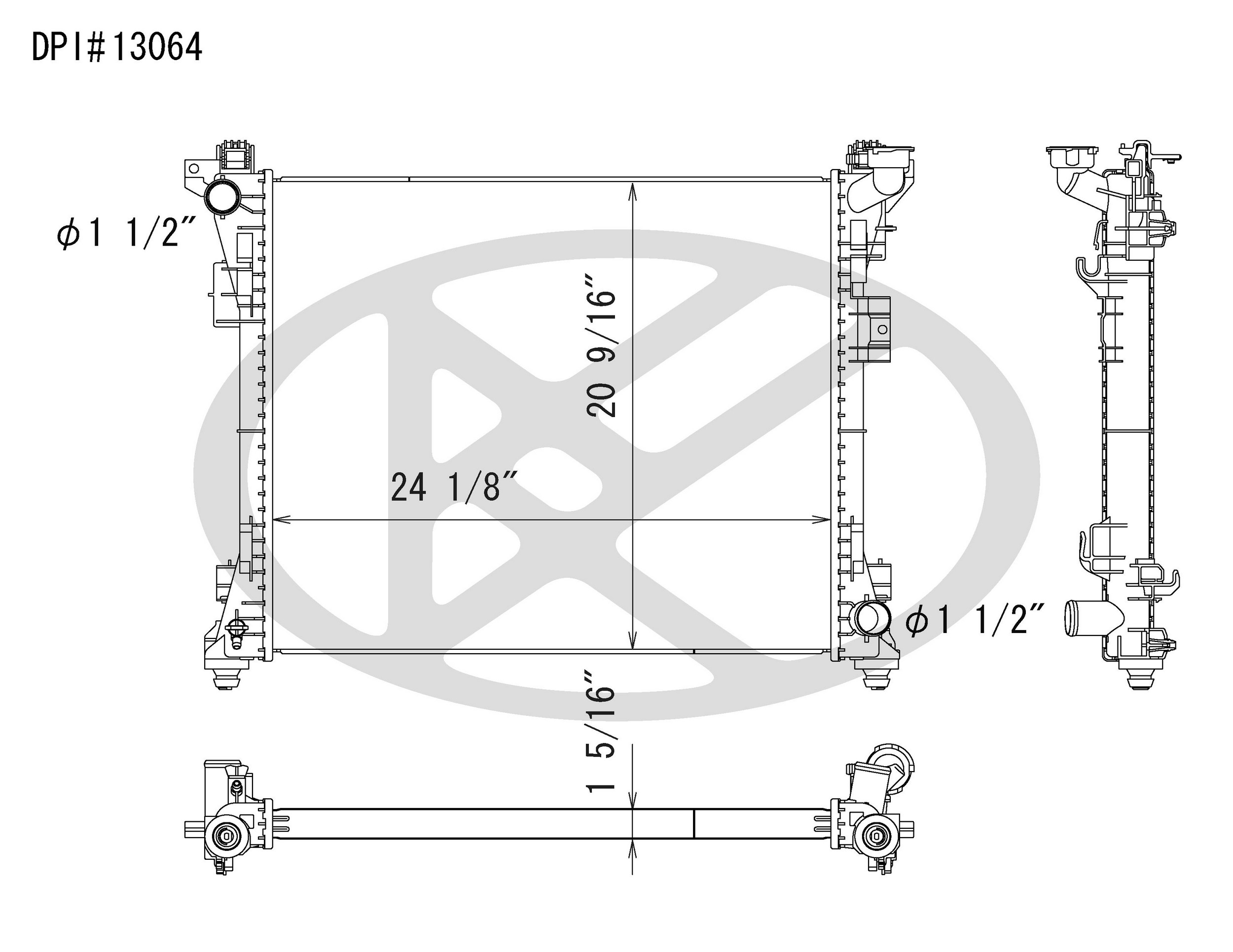 Koyorad Radiator A13064