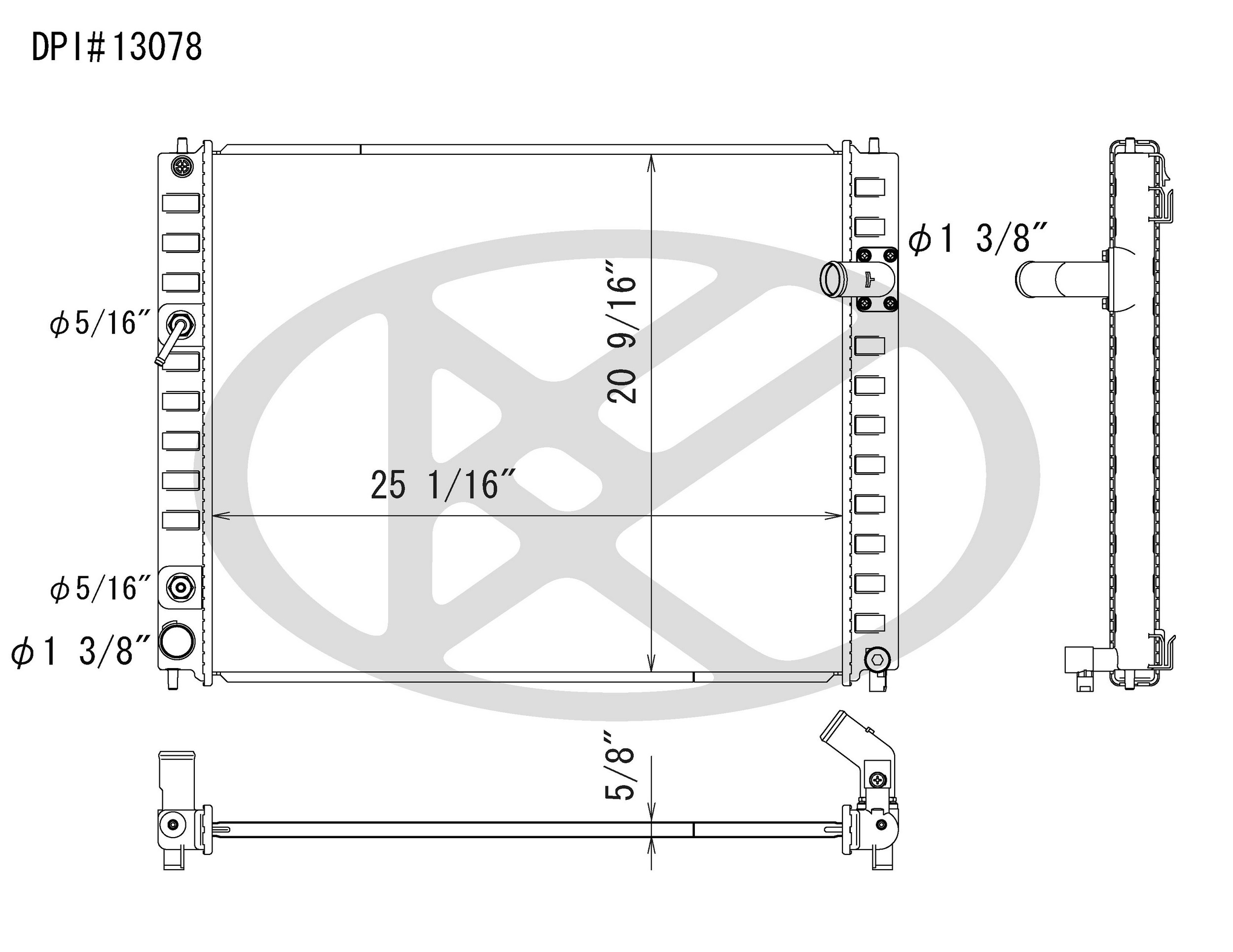 Koyorad Radiator A13078