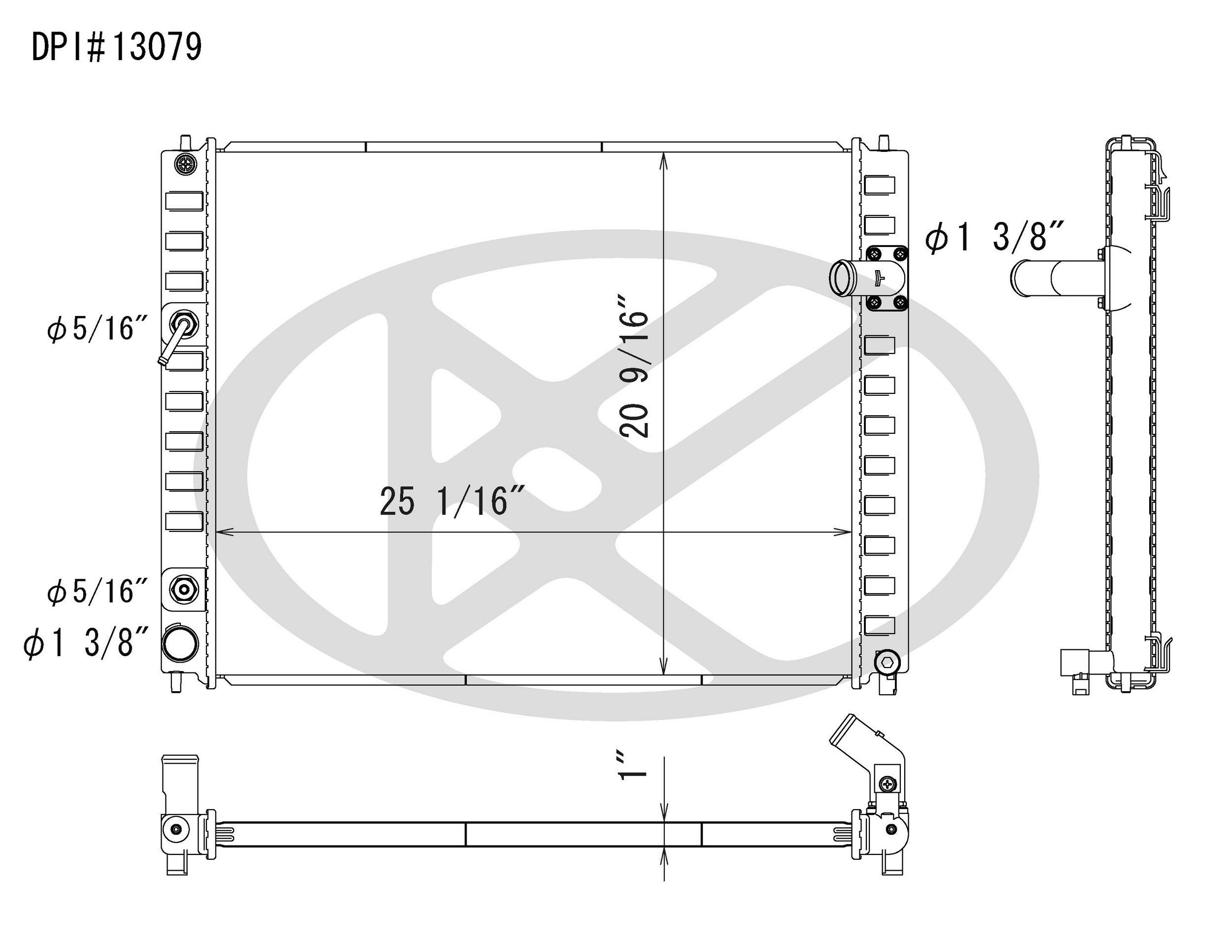 Koyorad Radiator A13079