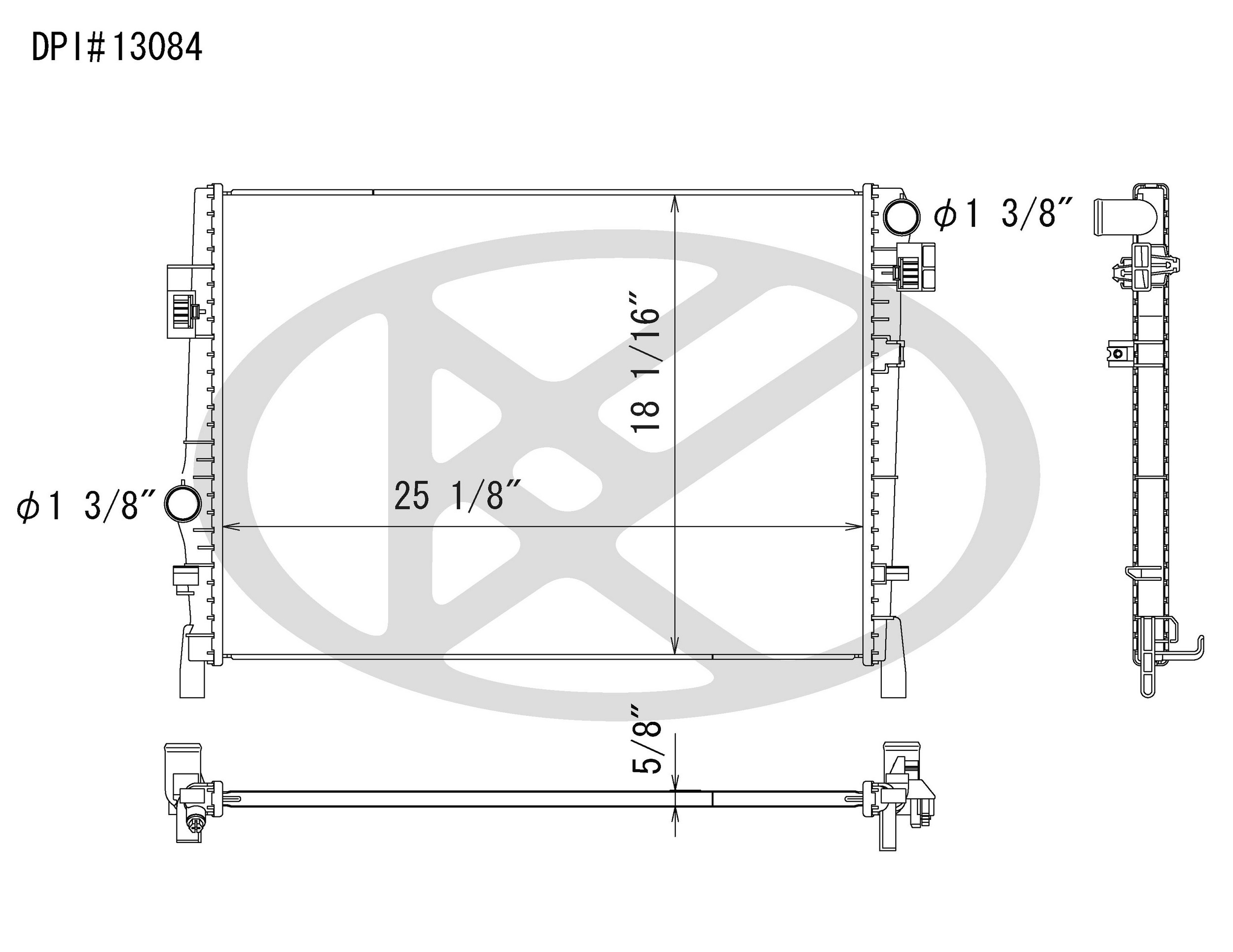 Koyorad Radiator A13084