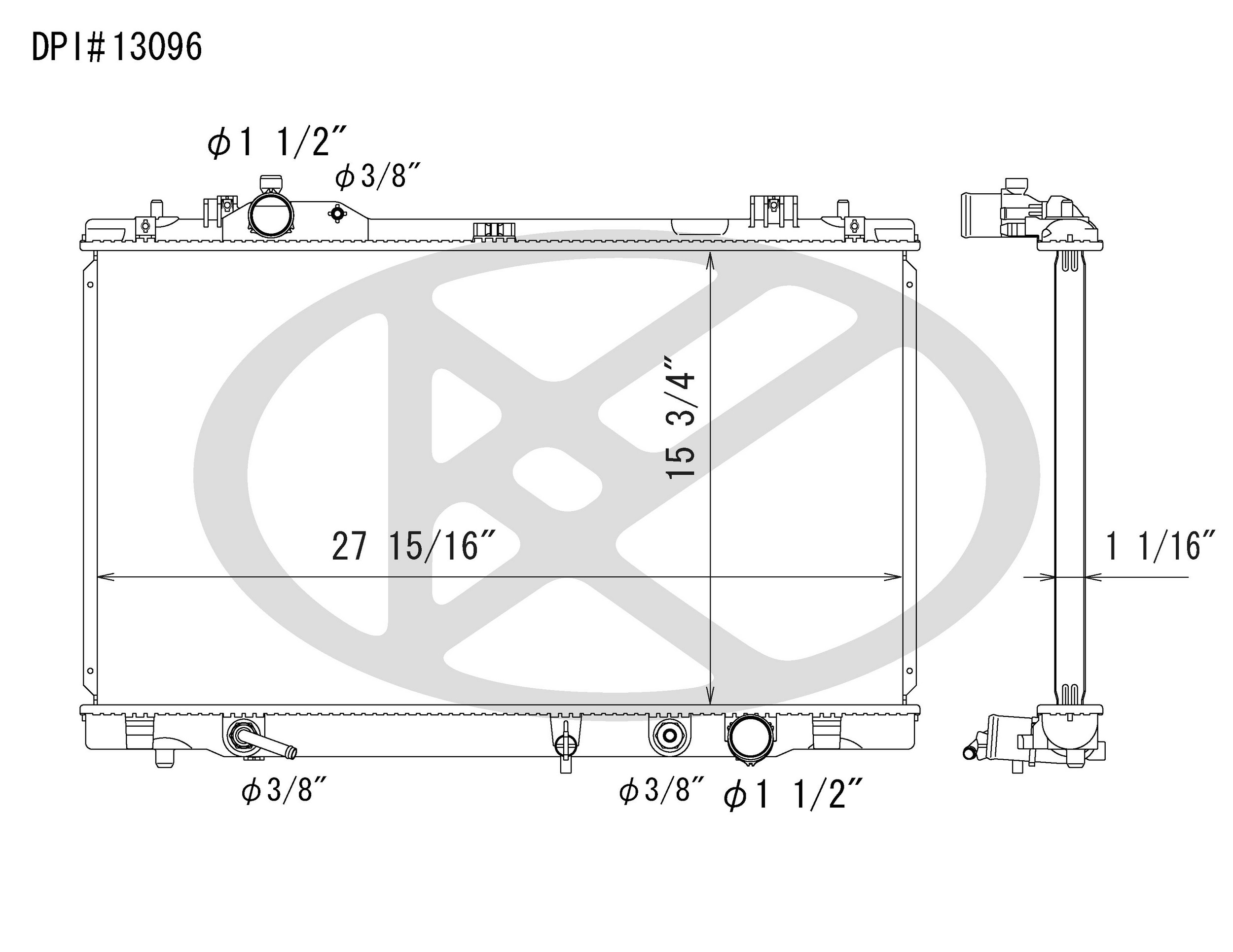 Koyorad Radiator A13096