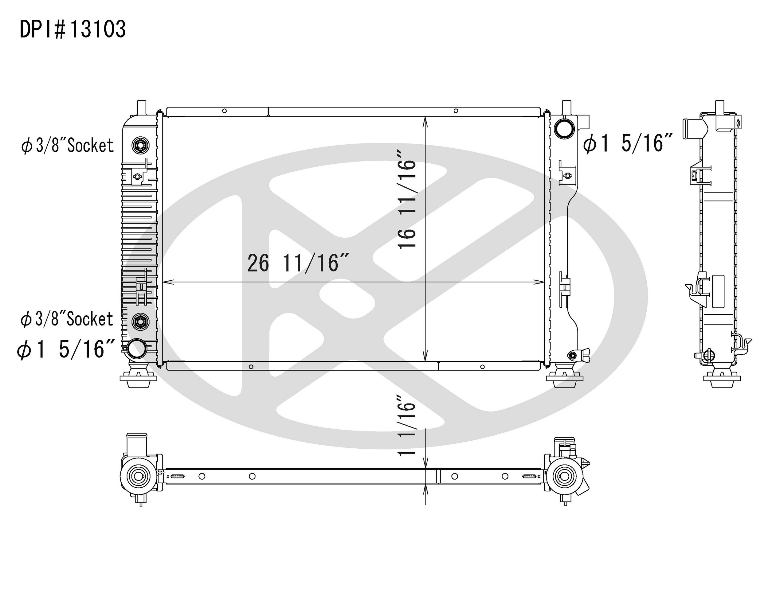 Koyorad Radiator A13103