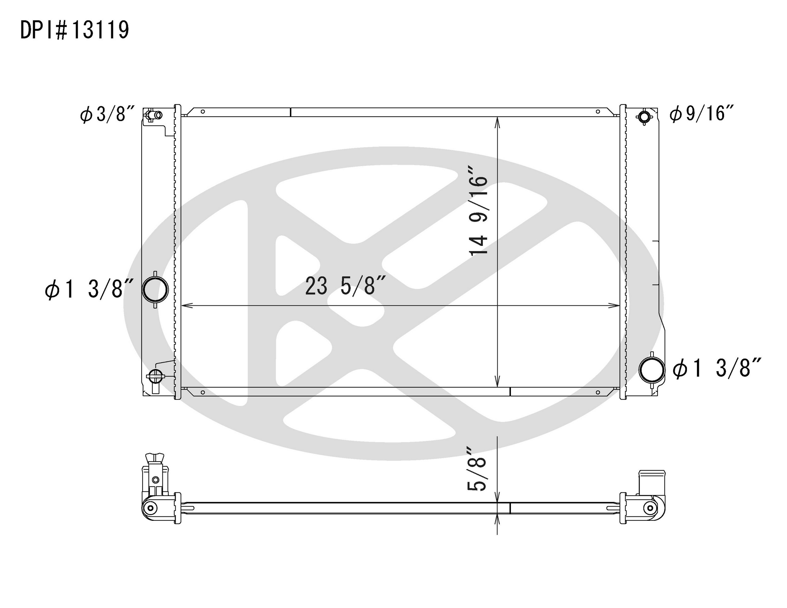 Koyorad Radiator A13119