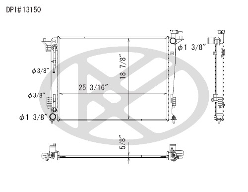 Koyorad Radiator A13150