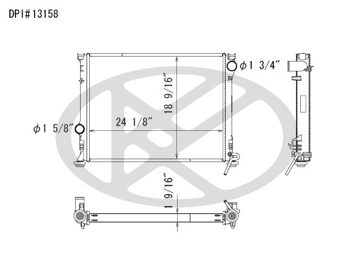 Koyorad Radiator A13158