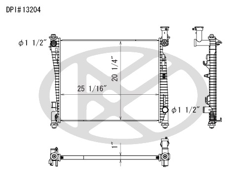 Koyorad Radiator A13204