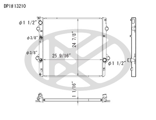 Koyorad Radiator A13210