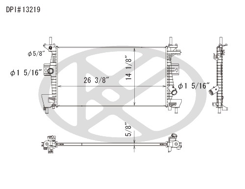 Koyorad Radiator A13219