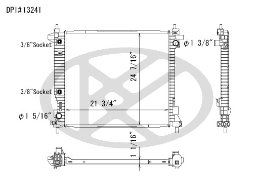 Koyorad Radiator A13241