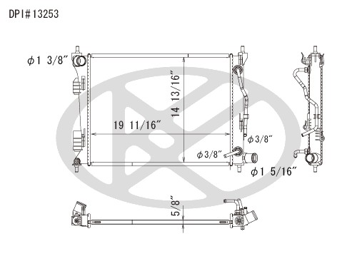 Koyorad Radiator A13253