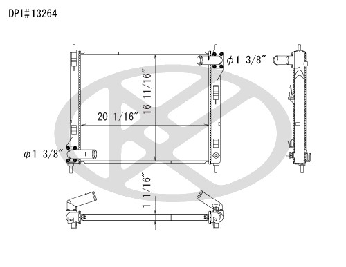 Koyorad Radiator A13264